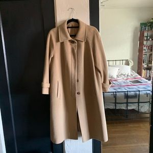 Vintage camel hair coat